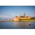 thumbnail image 2 of Bibikow, Walter 14x11 White Modern Wood Framed Museum Art Print Titled - Sweden-Kalmar-Kalmar Slott castle-dawn, 2 of 4