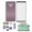 Purple, variant on Phone Glass Screen and Rear Door Repair Kit for Samsung Galaxy Note 9 - Blue Replacement Panel