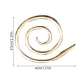 thumbnail image 4 of Inteprter Cable tapiz hilo costura DIY artesanía ganchillo alfileres tejer tejer agujas herramienta hecha a mano 6 uds oro Type3 NO3, 4 of 6
