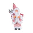 thumbnail image 4 of Figuritas navideñas de Papá Noel, 26cm, para interiores y exteriores, fiesta de año nuevo, decoración navideña de mesa para el hogar, decoraciones de Rosa, 4 of 8