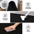 thumbnail image 3 of Haperlare Washable Textured Runner Rugs for Hallway Modern Low Pile Entryway Rugs for Laundry,Neutral Black Indoor Floor Runner Rug,2'x6', 3 of 7