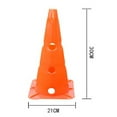 thumbnail image 2 of Hytrove 5 Pcs Marqueurs de Limite Orange pour Obstacle de Football 11.8 Po, 2 of 8