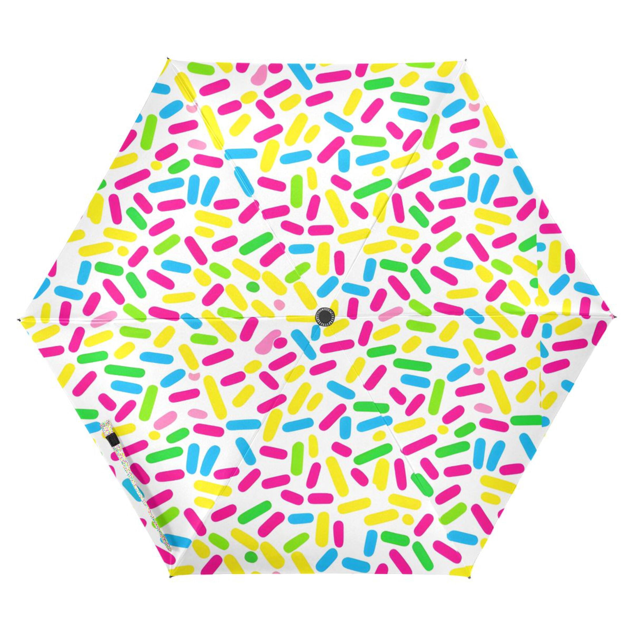 Sprinkles Compact Sun Umbrella Windproof Travel Umbrellas for Rain Strong Portable UV Protection