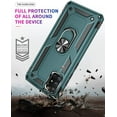 thumbnail image 6 of for Galaxy A71 Case Military Grade  Heavy Duty Rugged Dual Layers Full Body Shockproof with Ring Kickstand Back Cover Blue, 6 of 8