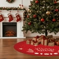 thumbnail image 6 of Hometravel Christmas Tree Skirt Mat, Round Non-Slip Floor Carpet for Xmas Tree, Festive Holiday Decor for Living Room, Bedroom, Seasonal Celebration, 6 of 8