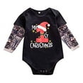 thumbnail image 2 of Styles I Love Infant Baby Boys Girls Tattoo Sleeve My First Christmas Cotton Bodysuit Unisex Baby Holiday Romper, 2 of 20