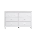 thumbnail image 2 of Cottage View White 6 Drawer Dresser, 2 of 6