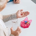 thumbnail image 4 of organizer box pill storage case portable tablet holder 7 grid tablet box plastic pill case, 4 of 10