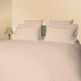 thumbnail image 2 of Just Linen 250 TC 100% Cotton Sateen, Solid Color, 4 Piece King Sheet Set with 18" Deep Pocketed Fitted Sheet, 2 of 3
