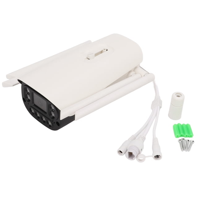 Cámara de seguridad inalámbrica V380 2MP Wifi Smart Net Camera 8 luces 4G Full Netcom HD Cámara impermeable con antenas