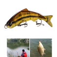 thumbnail image 3 of Cebo de pesca Baoblaze Multi articudo Trucha Swimbait Hard Crank - B B, 3 of 8