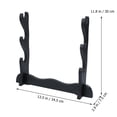 thumbnail image 2 of MasteelfCA Display Rack Swords Collection Stand Flute Storage Rack Wooden Swords Holder, 2 of 9