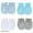 set4, variant on TELOLY 8Pcs Baby Mittens,Fashionable Match Baby Mittens Newborn,Soft and Comfy Newborn Mittens,Style3