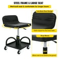 thumbnail image 4 of KFFKFF Rolling Garage Stool 300/400LBS Adjustable Swivel Work Shop Seat with Casters, 4 of 9