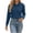 Navy, variant on Women's Polo Shirts Long Sleeve Golf Shirt Lightweight Tennis Shirts Casual Fitted Basic office Blouses Work Shirts Spring Fall Shirt White