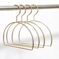 thumbnail image 4 of Large Tie Scarf Rack Semicircular Shape Belt Rack Metal Scarf Hanger Towel Holder Rack Organizers Storage Hangers for Closet (Golden), 4 of 4
