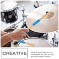 thumbnail image 4 of Raindrops 4pcs Drumsticks for Jazz Synthetic Material Assorted Color Performance for Drumsticks, 4 of 8