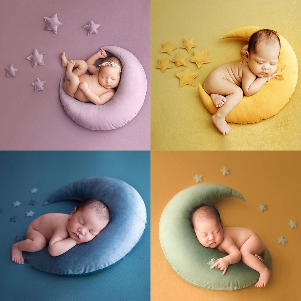 Buy Newborn Photography Props, Ultra-Soft Baby Donut Posing Pillows,  Professional Baby Photo Props Set Fits 0-6 Months Baby,Pack of 6,  Multicolor Online at Lowest Price Ever in India | Check Reviews &