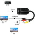 thumbnail image 5 of Wiistar HDMI to AV CVBS S-Video Converter Adapter Composite R L Audio High Definition Multimedia Interface1080P Video, 5 of 5