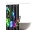 thumbnail image 2 of ARTJIA Music Notes Shower Curtain, Musician Gifts Polyester Fabric Shower Curtain Bathroom Sets 60x72 Inches, 2 of 3