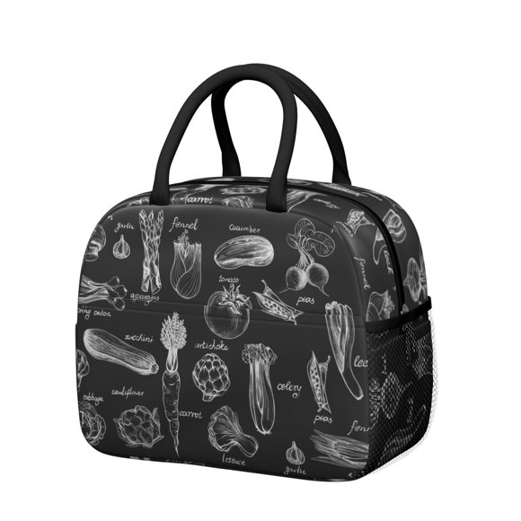 Sac à Lunch Isotherme avec Yeux Célestes Sombres et Design Steampunk, Sac Isotherme Réutilisable avec Fermeture Éclair, Idéal pour Étudiants, Mamans et Amateurs de Style Gothique