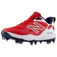 thumbnail image 6 of New Balance Women's VELOv4 Molded Fastpitch Softball Cleats Red/White/Blue 10.5, 6 of 6
