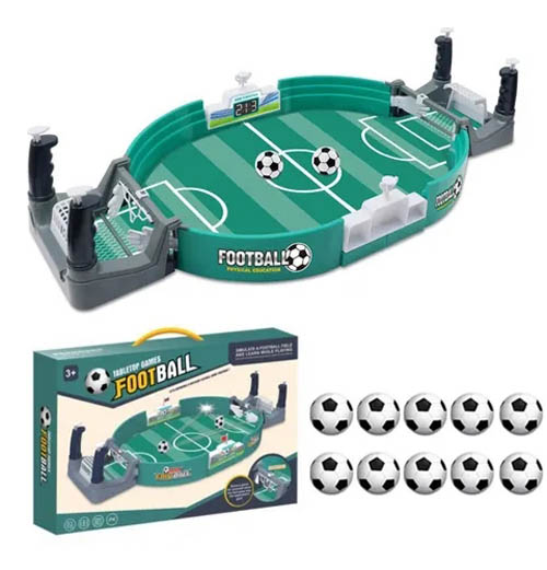 Kid Tabletop Interactive Football Game Toys with 10 soccer balls