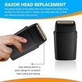 thumbnail image 3 of Replacement Shaver Foil Double Foil for FXRF2G Men'S Trimmer Blade Net, 3 of 5