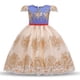thumbnail image 3 of Vestido distintivo Vestido sin espalda Lazo Falda infantil Vestido de malla Vestido de niña, 3 of 6