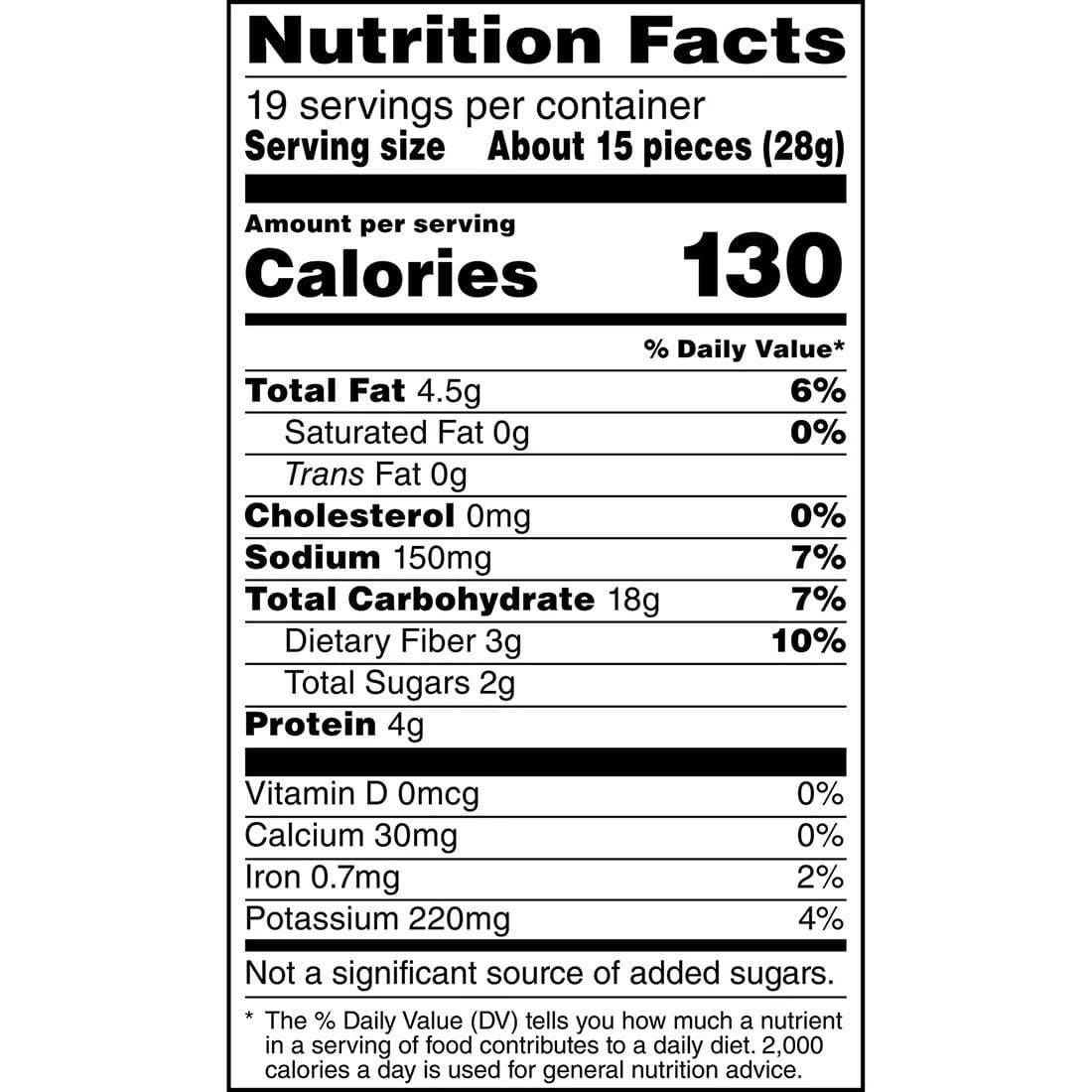 Off The Eaten Path Chickpea Veggie Crisps, 20 oz.