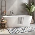 thumbnail image 2 of Blue White Mushroom Light Pink Pattern Kitchen Rug Mat,Kitchen Runner Rugs Non Skid Washable,Decorative Kitchen Floor Mats for Kitchen,Sink,Laundry,17"x47.2", 2 of 7