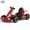 Red, variant on XJD Go Kart for Kids Age 6-12, 24V Electric Drift Kart Car with Adjustable Seat, Speeds, 8.5MPH, Bright LED Lights, 300W Powerful Motor, 24 Volt Ride on Crazy Cart
