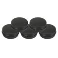 thumbnail image 4 of Transemion 5pcs Empty Aluminum Jars Cosmetic Screw Balm Lip Lid Cans Containers Black 20ml 1Set, 4 of 6
