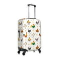 thumbnail image 3 of Daiia Funny Chicken Luggage Cover, Thickened Washable Travel Luggage Covers, Elastic Unique Baggage Covers for 18-20 inch Luggage-Large, 3 of 9