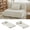 White, variant on Convertible Folding Sofa Bed - Foldable Sleeper Chair with Pillow, Fabric Floor & Futon Chair, Memory Foam Sleeper for Living Room/Dorm/Guest Room/Home Office/Apartment/Loft, Single Size, White