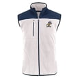 thumbnail image 2 of Men's Cutter & Buck  Oatmeal ETSU Buccaneers Vault Cascade Eco Sherpa Fleece Full-Zip Vest, 2 of 3
