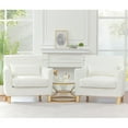 thumbnail image 4 of Stylish Single Sofa Chair for Bedroom Living Room - Four Wooden Legs, Comfortable Design, 4 of 5