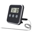 thumbnail image 4 of Termómetro Electrónico Medidor De Temperatura De Alimentos Multifunción Medidor Termómetro De Carne Para El Hogar Con Sonda De Acero Inoxidable Pantalla Lcd Para Barbacoa Horno Cocina Vogacara EL009663-00, 4 of 5