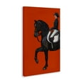 thumbnail image 4 of Stupell Industries Jockey & Horse on Orange Sports Painting Gallery Wrapped Canvas Art Print Wall Art, 20 x 30, 4 of 8