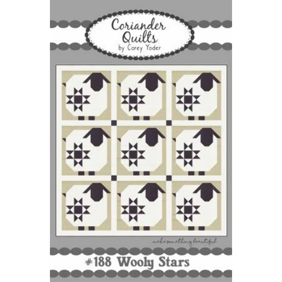 Wooly Stars Quilt Pattern by Corey Yoder for Coriander Quilts
