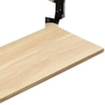 thumbnail image 3 of Bandeja Deslizante para Teclado Cajón de Soporte Altura Ajustable sin Perforaciones Extensor de Escritorio para Computadora Negro ANGGREK Otros, 3 of 5