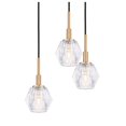 thumbnail image 4 of Woodbridge Lighting Jewel 5-Light LED Metal Pendant Chandelier in Brass/Bronze, 4 of 5