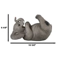 thumbnail image 2 of Ebros Kitchen Decor Safari Savannah Elephant Pachyderm Wine Oil Bottle Holder, 2 of 10