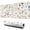 Pioneer Flower Floral-1, variant on Long Mouse Pads for Desk,Pioneer Flower Floral Print Pattern Desk Mats on Top Of Desks, Desk Mouse Pad Extra Large with 3mm Non-Slip Base and Stitched Edge for Gaming,Office,Work,Home 31.5"x11.8"