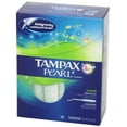 thumbnail image 6 of Tampax Pearl Plastic, Super Absorbency, Unscented Tampons, 18 Count, 6 of 7