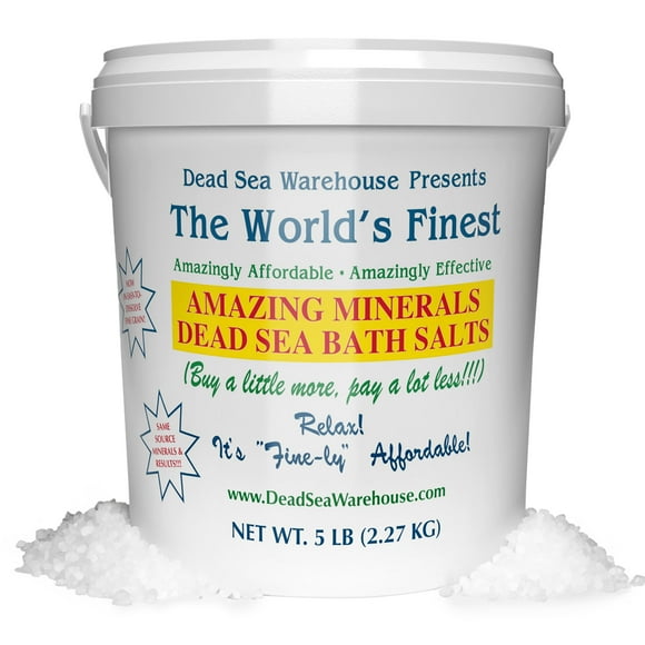 Sales de baño Dead Sea Warehouse Amazing Minerals, 2,27 kg