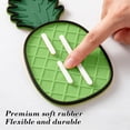 thumbnail image 4 of Pineapple Shape Pot Lid Rack Insulation Pad 8.27 In Drainage Heat Resistant Spliceable Design Organizer For Cutting Boards Spatulas Hot Pots Kitchen Dining Table Home Kitchen Decor Pads, 4 of 6