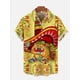 thumbnail image 5 of Camisas hawaianas de moda 2024 para hombre, estilo mexicano, estampado de póster artístico de grafiti colorido, camisa de manga corta, ropa estilo hawaiano, 5 of 5