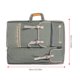 thumbnail image 2 of Bolsa de arte de lona, ??4K Función de multiplicación grande Bolsa de 66 x 50 cm Bolsa de tablero de dibujo impermeable al aire libre para dibujar, dibujar, pintar(Smoly Gray) artista Bolso Higoodz Artesanía, 2 of 7