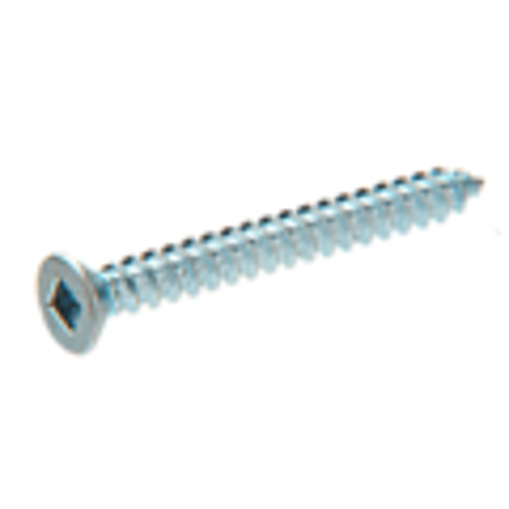 CRL 8X112FSDXCP100 CRL 8 x 11/2" Square Drive (Robertson) Flat Head Sheet Metal Screws pack